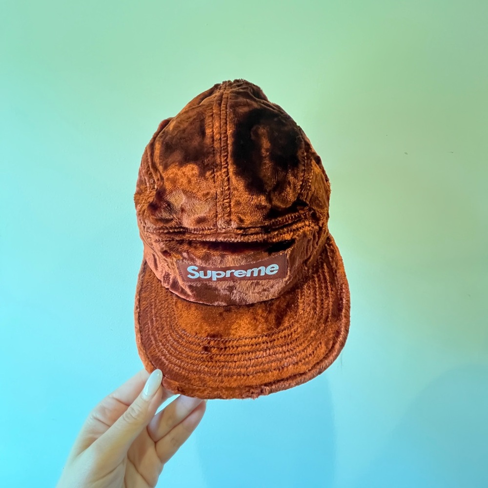 Supreme Black and Brown Cap